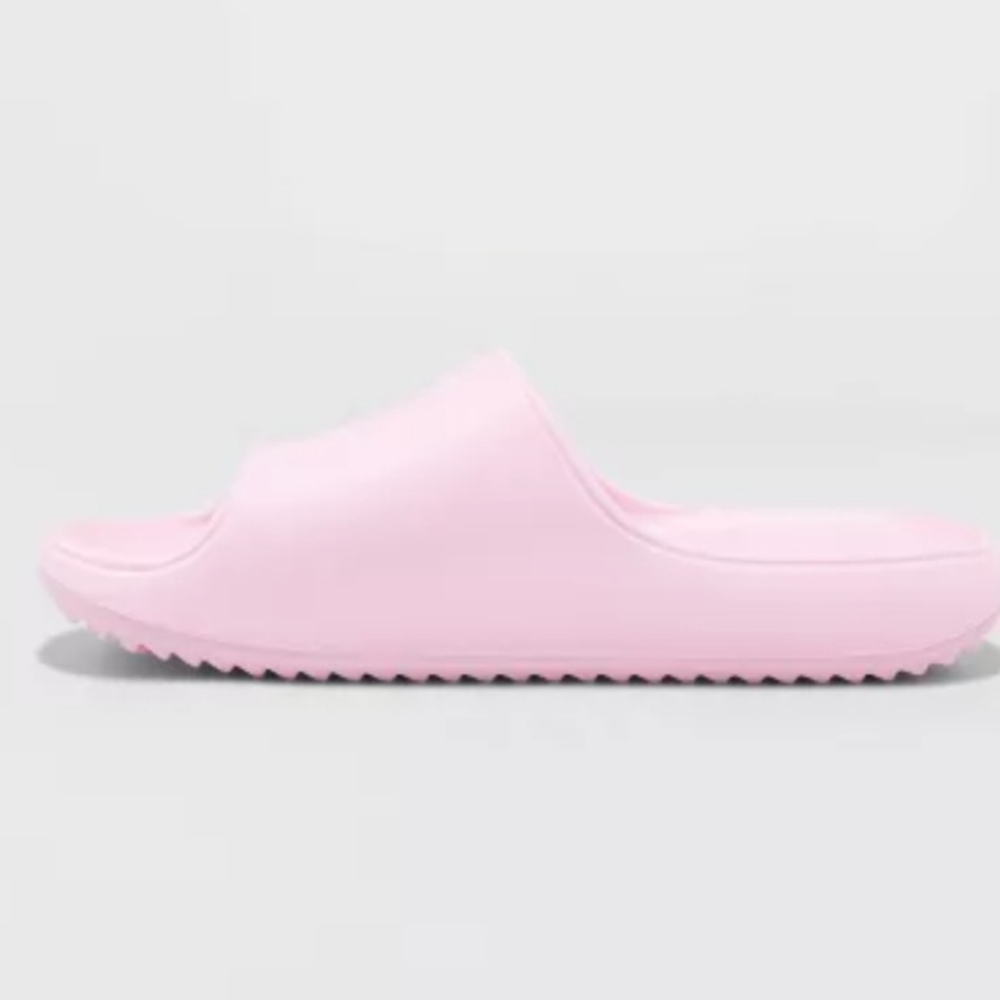 Pink Slide Sandals - Picture 2 of 7